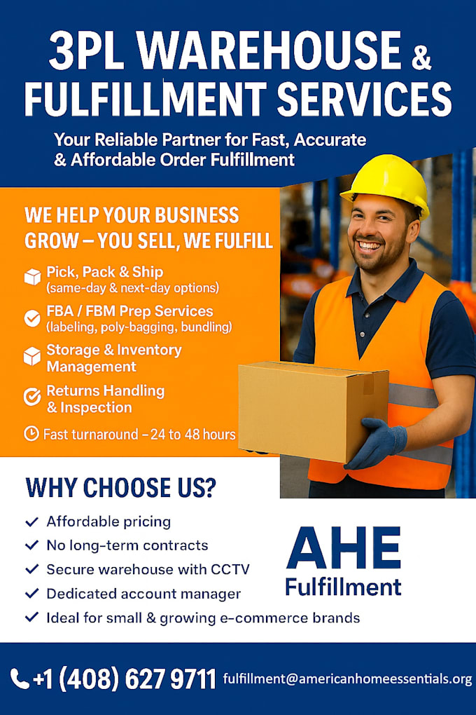 be your trusted 3pl partner