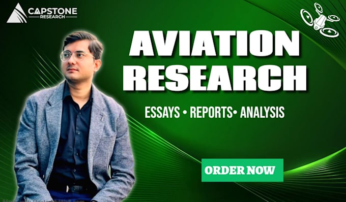 write aviation research projects, essays, articles, reports and summaries