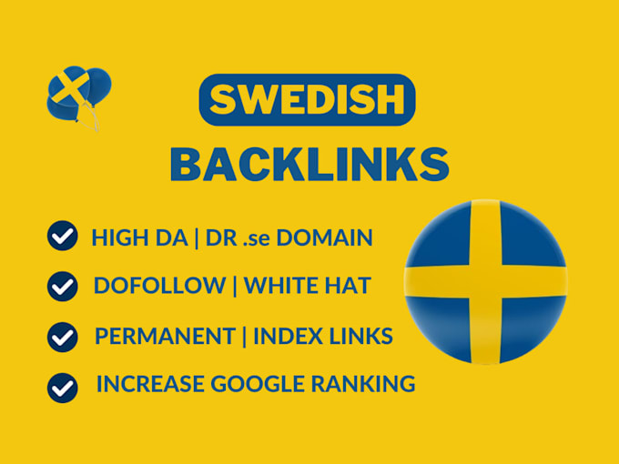 do high da sweden backlinks for local swedish seo
