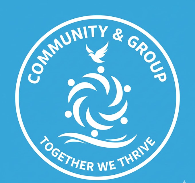 design a professional community and group logo
