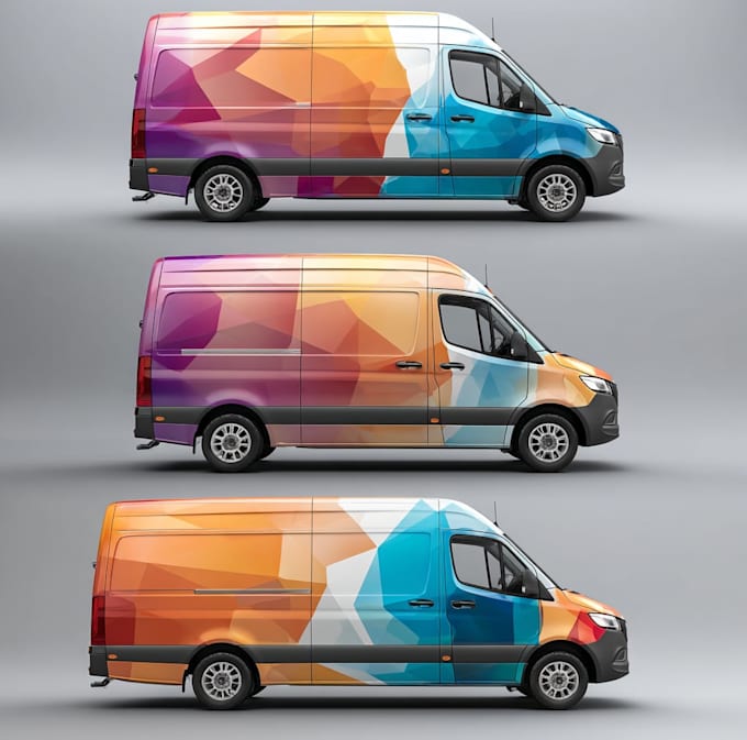 design a professional car or van wrap