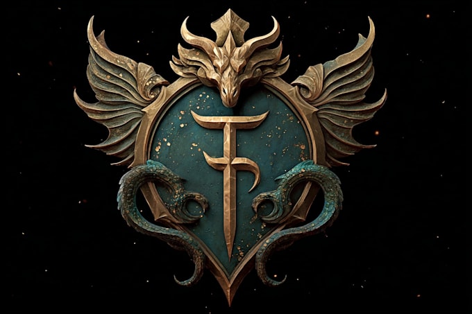 create a awesome fantasy logo