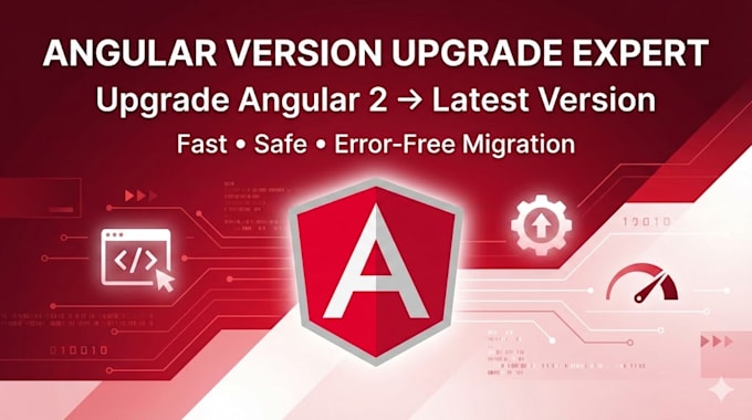 upgrade your angular app and fix errors