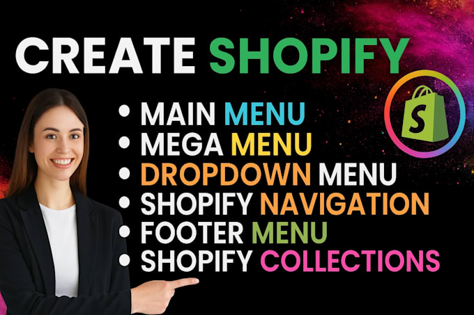 customize shopify collection shopify navigation shopify mega menu product page
