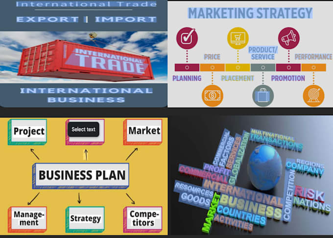 do international business projects and reports