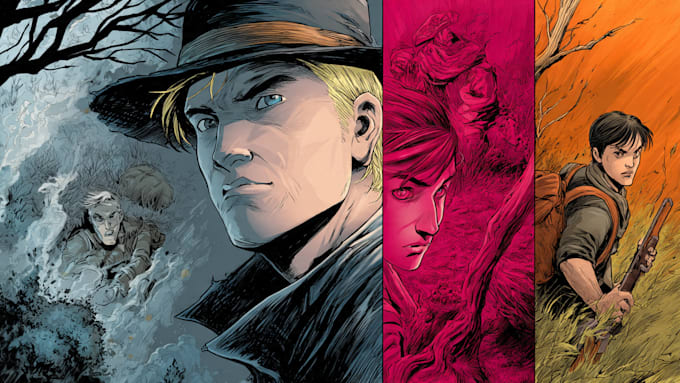 design characters and comic books