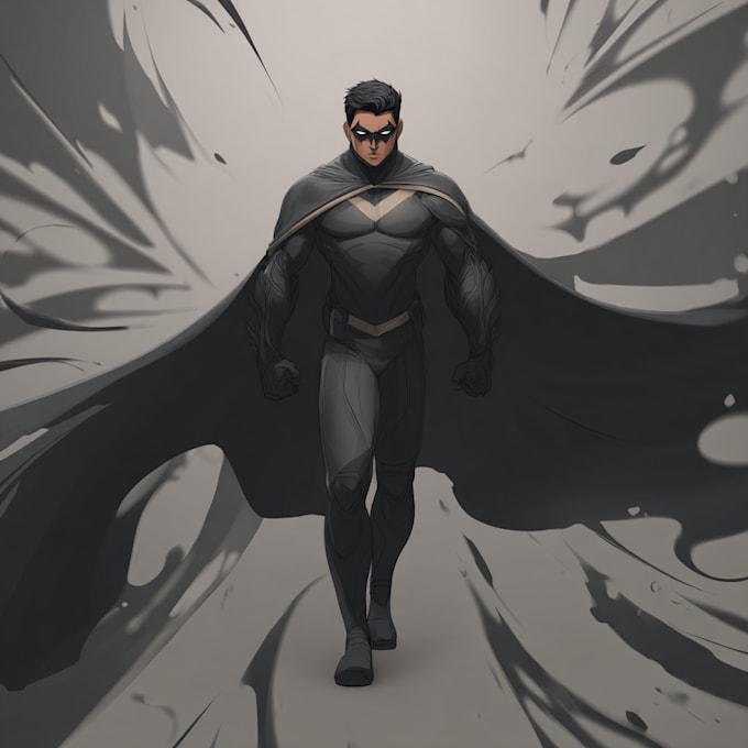 create scifi, fantasy, superhero character design
