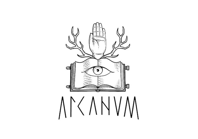 design aesthetics an arcane logo for arcanum press