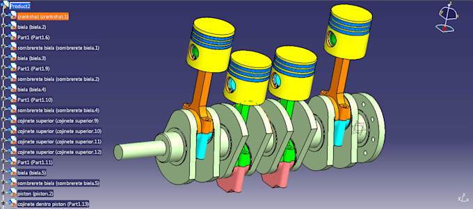 Generate any design in catia with its corresponding 2d by Heiba_meyara ...