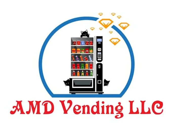 create high quality and beautiful vending logo design
