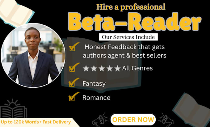 beta read your novel or manuscript with detailed, honest, constructive feedback
