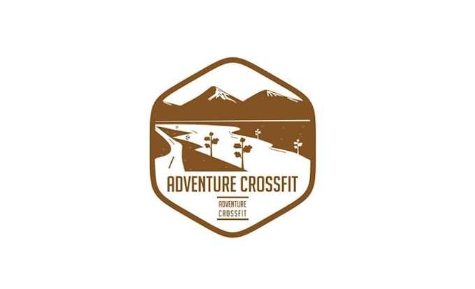design surprising adventure crossfit logo