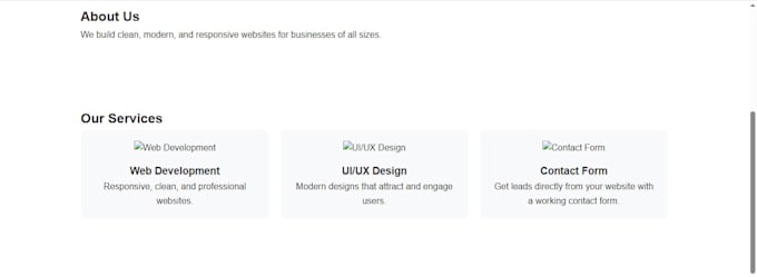 build a custom website using HTML, CSS, javascript and PHP