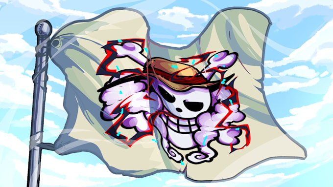 make a fast and high quality custom one piece jolly roger