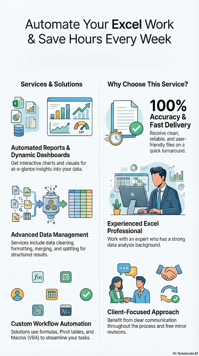 clean, format and organize your excel data professionally