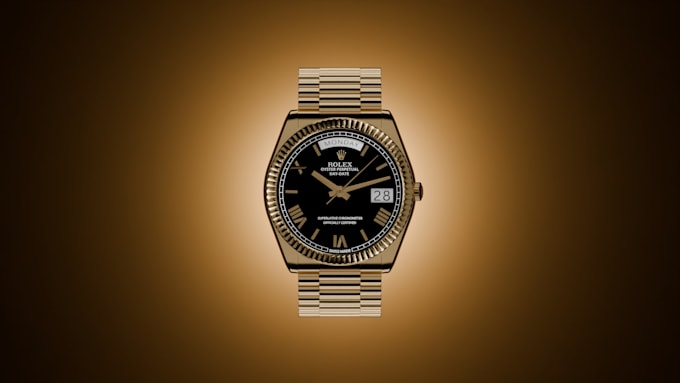 create realistic 3d watch renders and animations