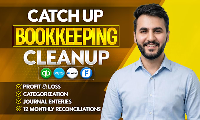 do xero, quickbooks online bookkeeping, cleanup, setup and bank reconciliation