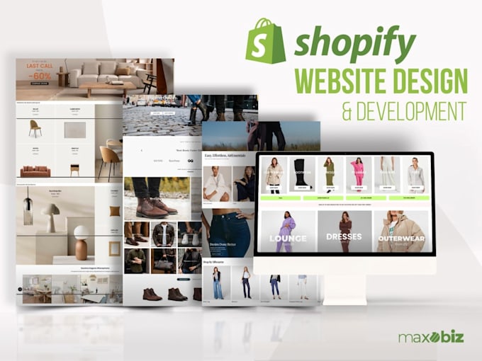 create shopify website for e commerce and dropshipping