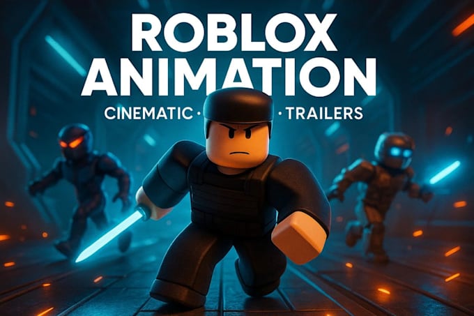 create cinematic roblox short animation for you