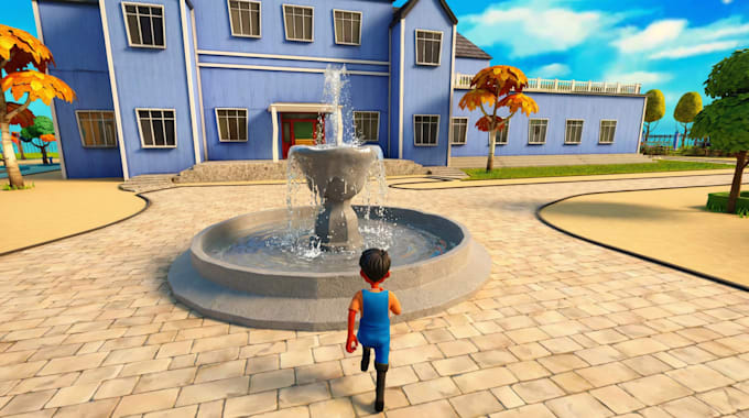 make 3d stylized game assets and environments