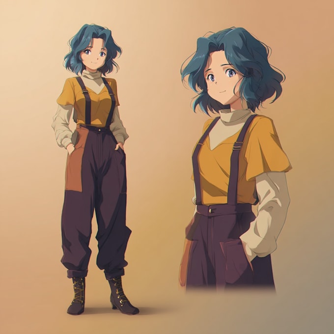 draw anime or manga character design