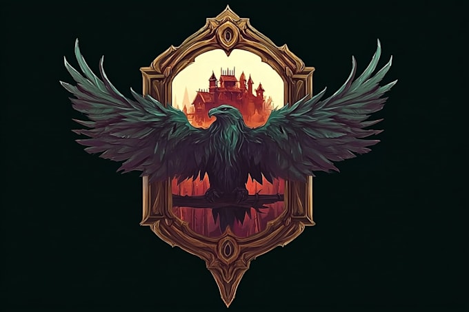 make a an fantasy game logo
