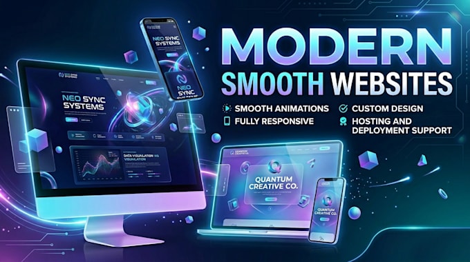 create massive animative websites