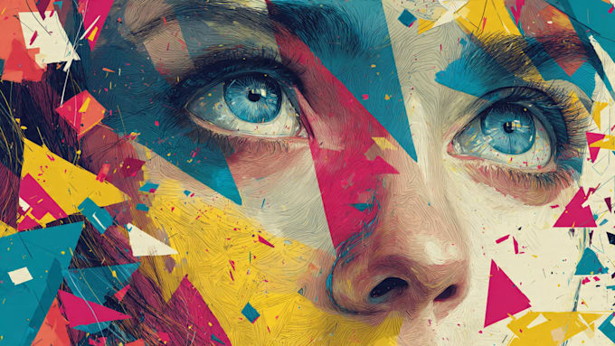 create exclusive abstract art and illustrations