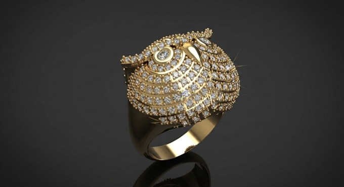 create high quality jewelry 3d cad model and rendering
