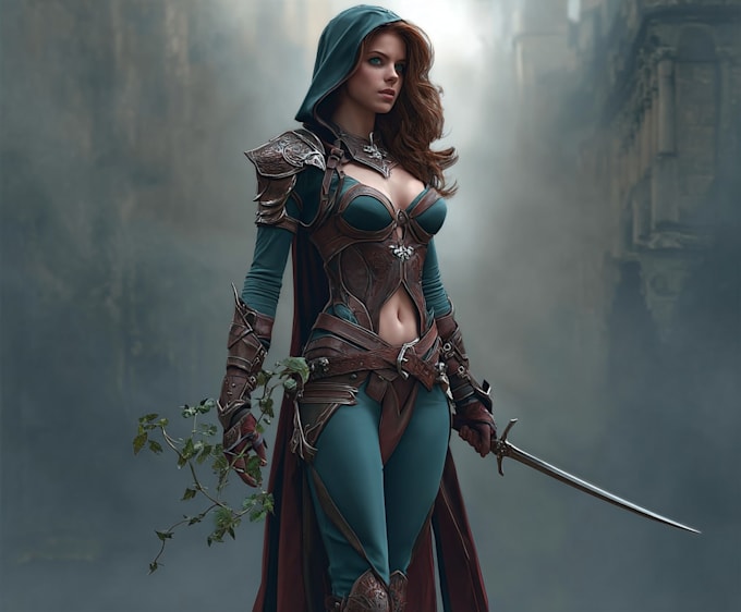 fantasy character art and fantasy character