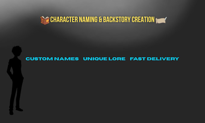 create unique characters names and detailed backstories