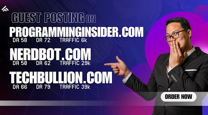 do guest post on nerdbot ,techbullion programminginsider