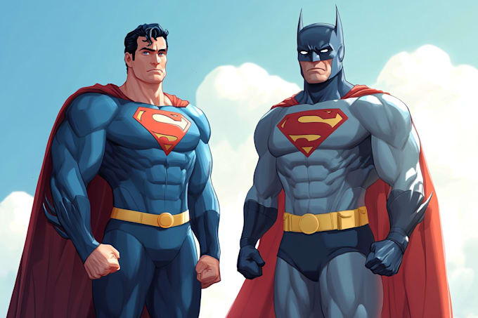 draw superhero comics,  graphics character illustrations