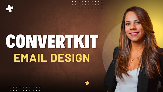 Design premium convertkit email templates with custom branding by ...