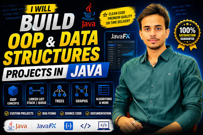 build oop and data structures projects in java