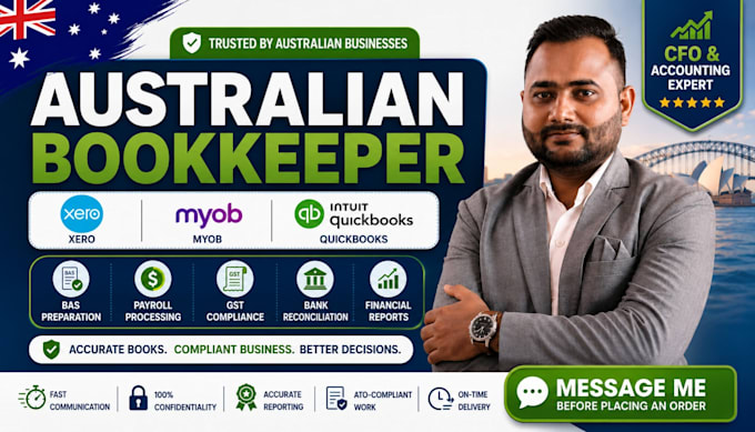 do australian bookkeeping in xero qbo myob with bas support