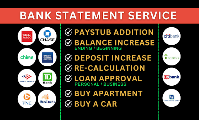 reconcile bank statement PDF to editable format