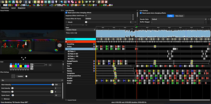 create custom light show for your house with xlights