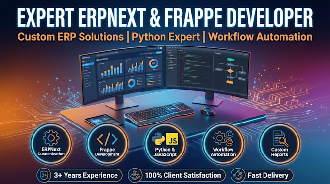 implement and customize erpnext and frappe apps for you buisness