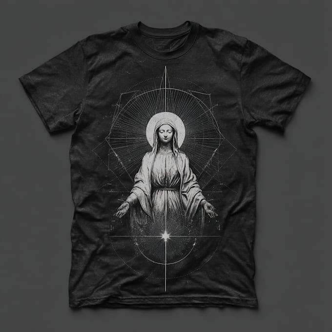 create a religious or christian t shirt design