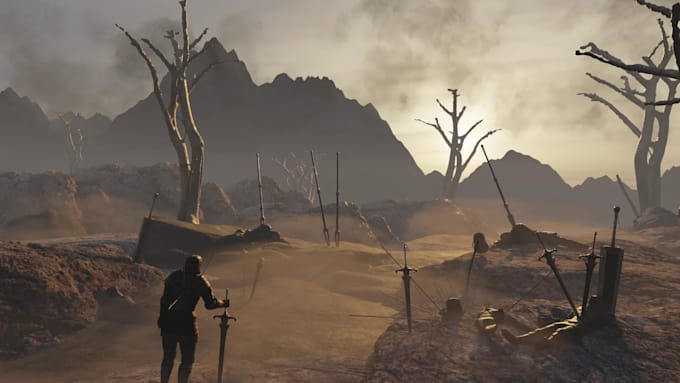 create optimized 3d environment scenes for games, animations and virtual worlds