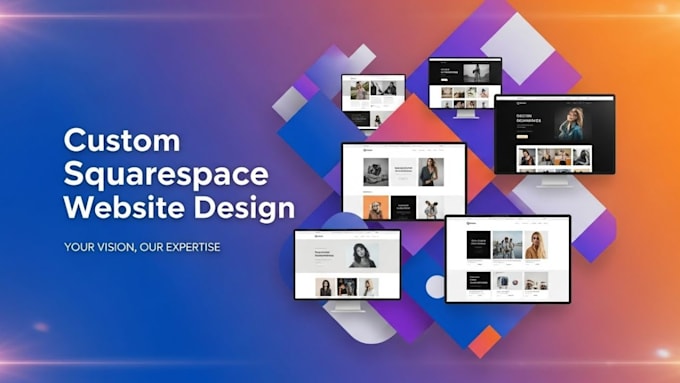design squarespace business website and squarespace ecommerce store website