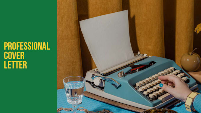 write your professional job winning cover letter