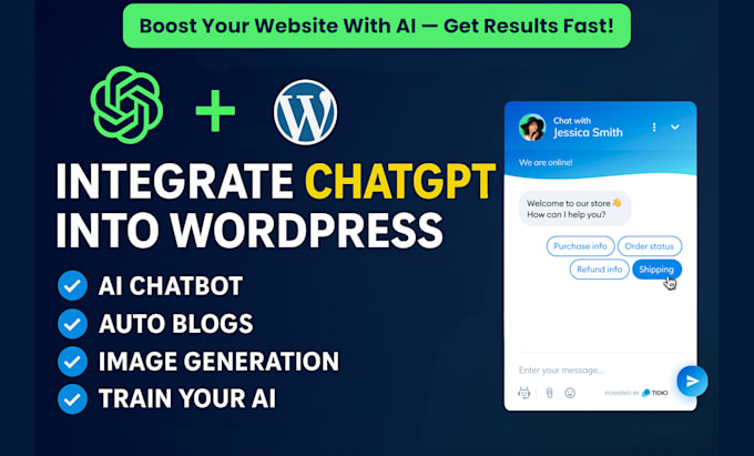 integrate chatgpt openai API into your wordpress for auto blogs and ai chatbot