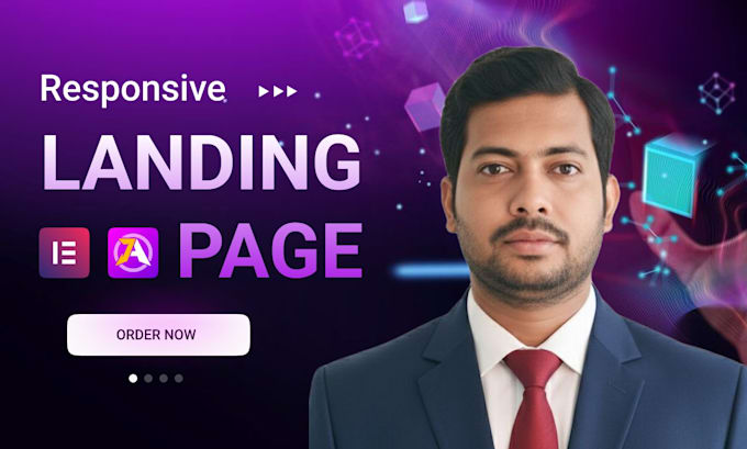 professional landing page design
