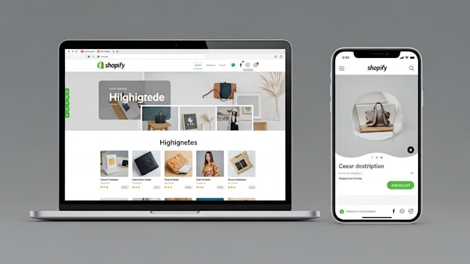 fix, customize shopify section, redesign homepage, header, footer, product, cart