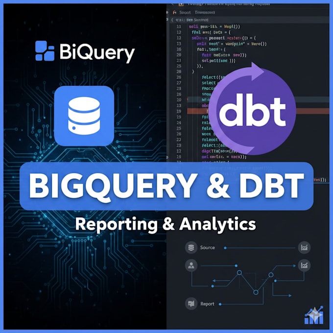 build dbt models for bigquery reporting and analytics