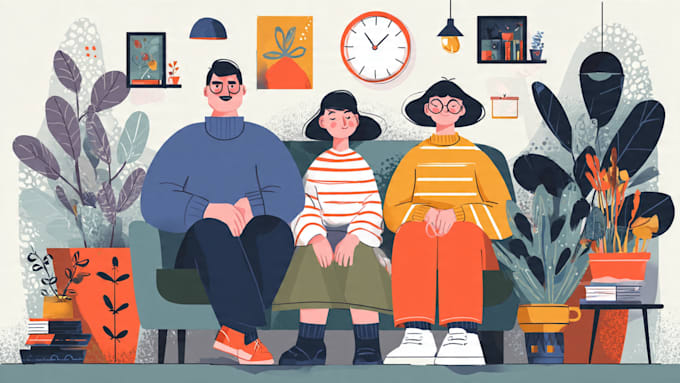 design flat vector illustrations