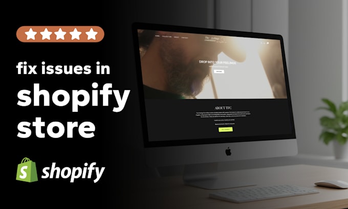 make shopify website, customized theme, fix theme
