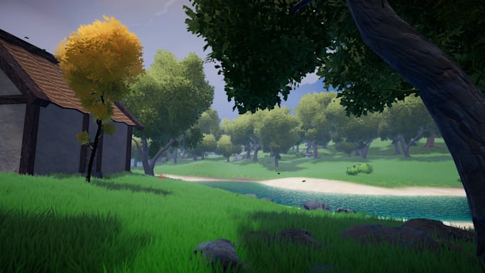 create stunning 3d environments for games and visualization